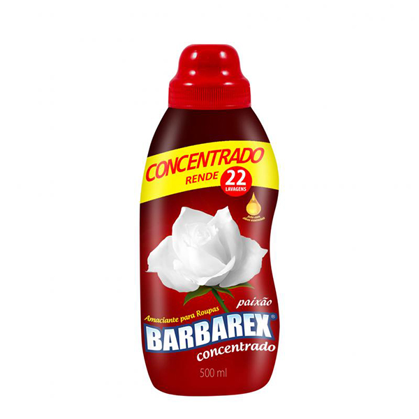 Amaciante Concentrado - Barbarex Paixão - 500 ml