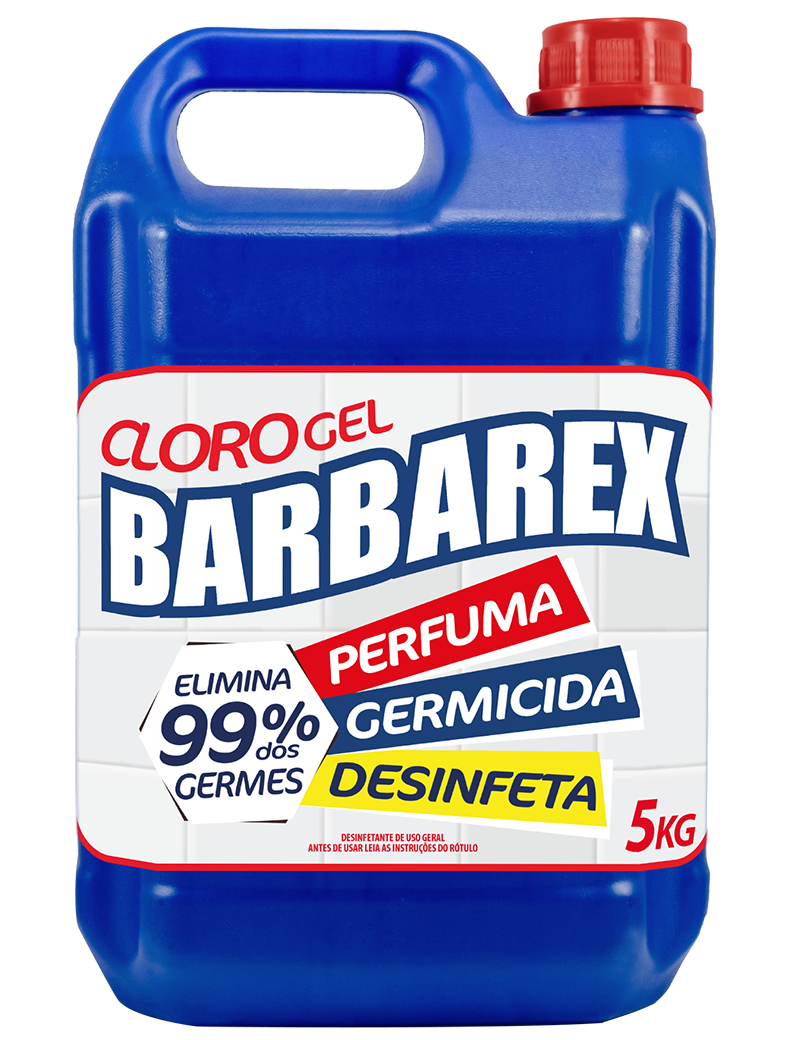 Cloro Gel - Barbarex - 5 Litros
