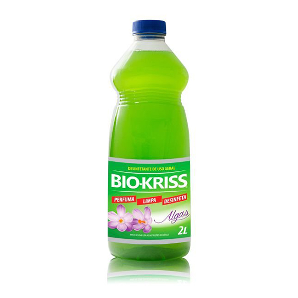 Desinfetante Algas - Bio-Kriss - 2 Litros