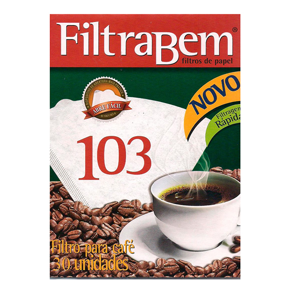 Filtro para Café 103 - Filtrabem - 30 und