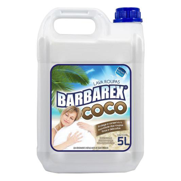Lava Roupas Coco - Barbarex - 5 Litros