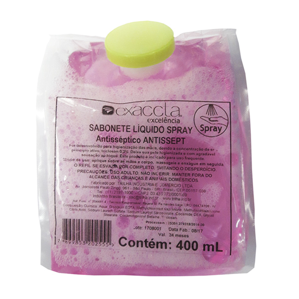 Sabonete Espuma Antisséptico - Exaccta - 400 ml