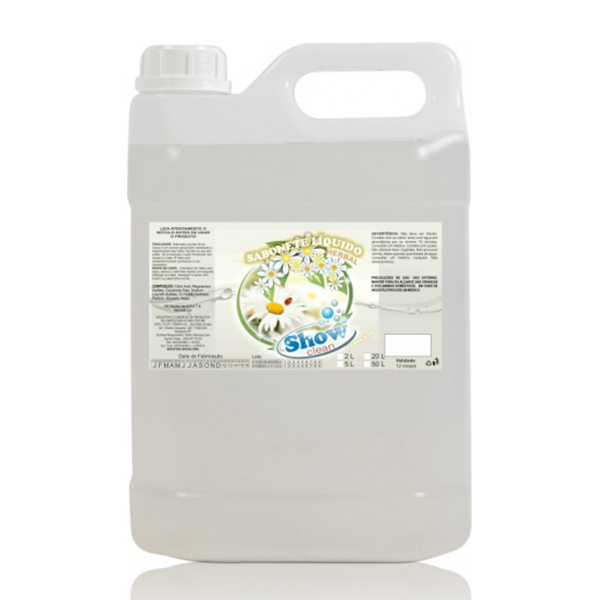 Sabonete Líquido Herbal - Show Clean - 5 Litros