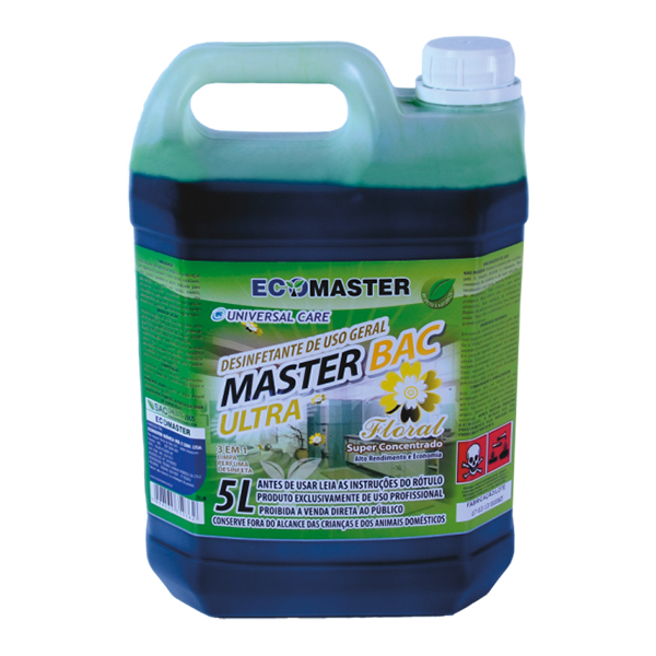 Master Bac - Floral - 5 lts - Desinfetante